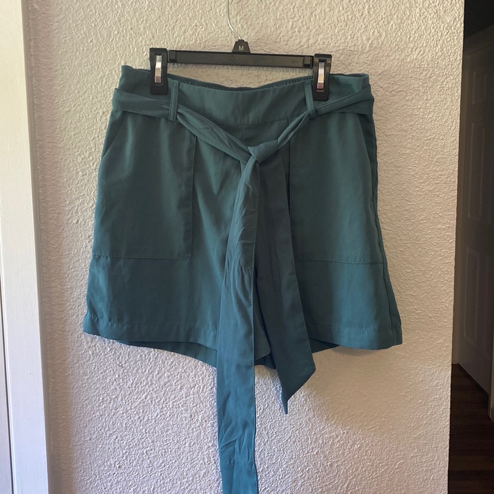 NWOT A New Day High Waisted Tie Belt Shorts.